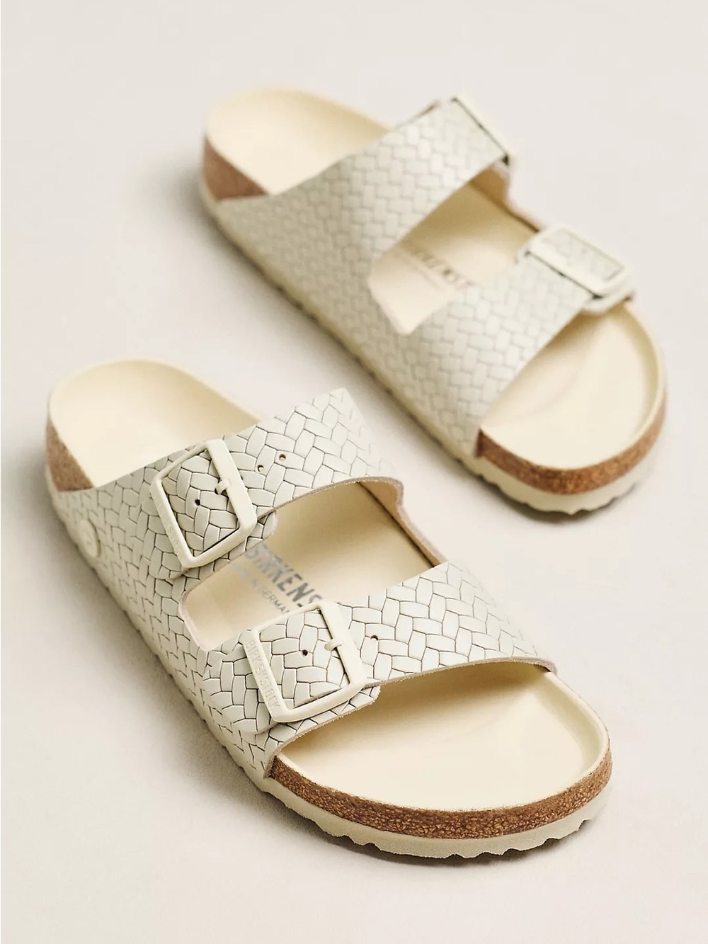 NWT Arizona Woven Sandals